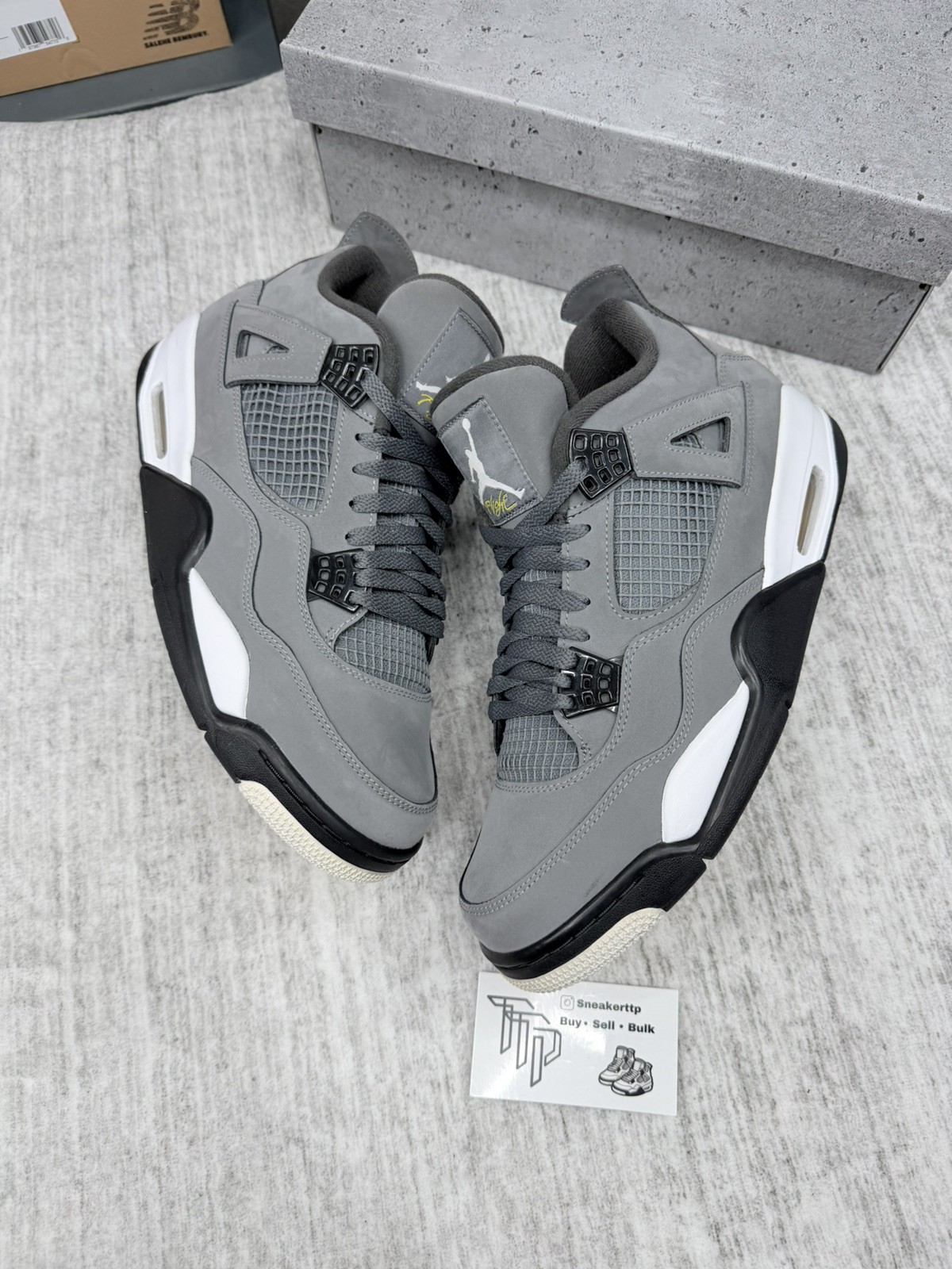 ✅Size 11.5 – Air Jordan 4 Retro Cool Grey 2019 308497-007 ✅
