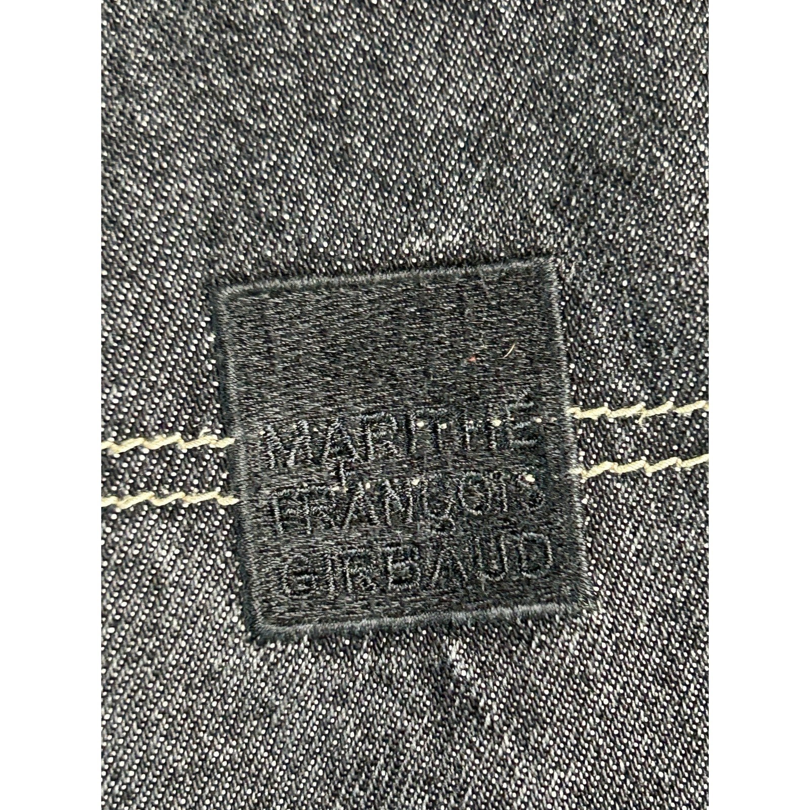 Marlithe Francois Girbaud Jeans Men’s 40 Blk Carpenter Wide Leg Denim Y2K Baggy