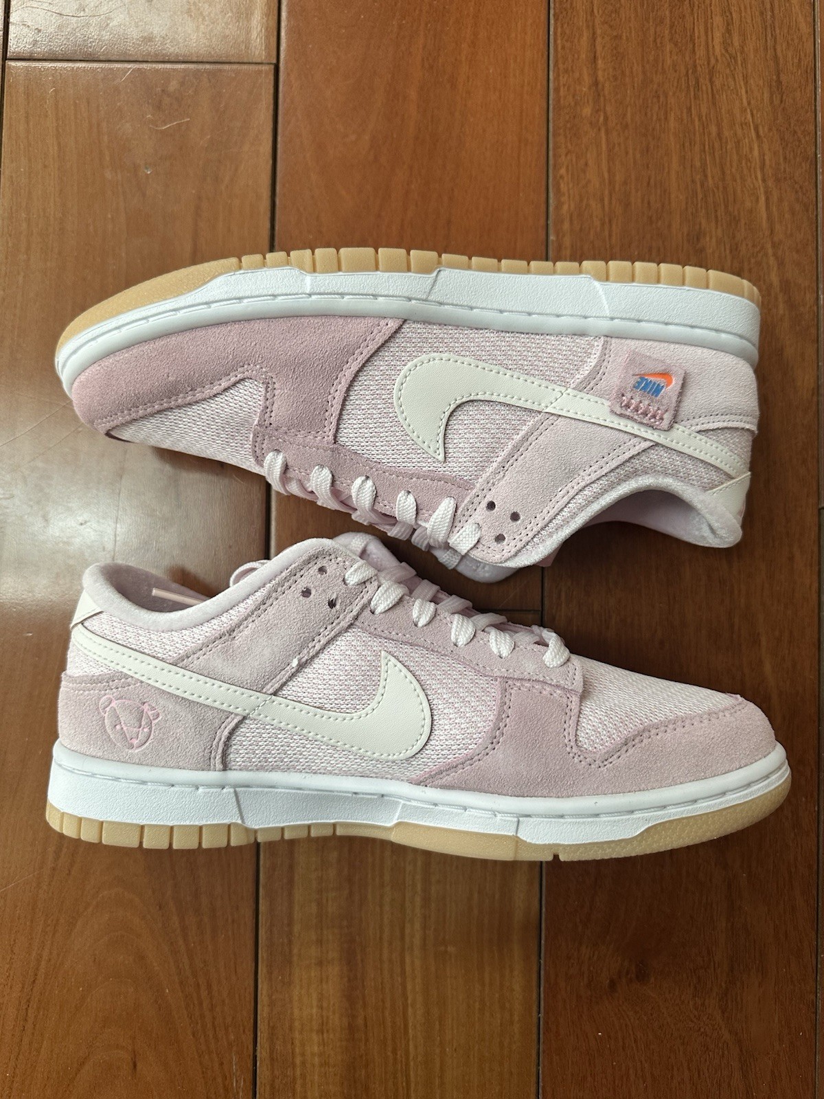 Nike Dunk Low Teddy Bear Light Soft Pink Foam – DZ5318-640 – Size 9 Womens