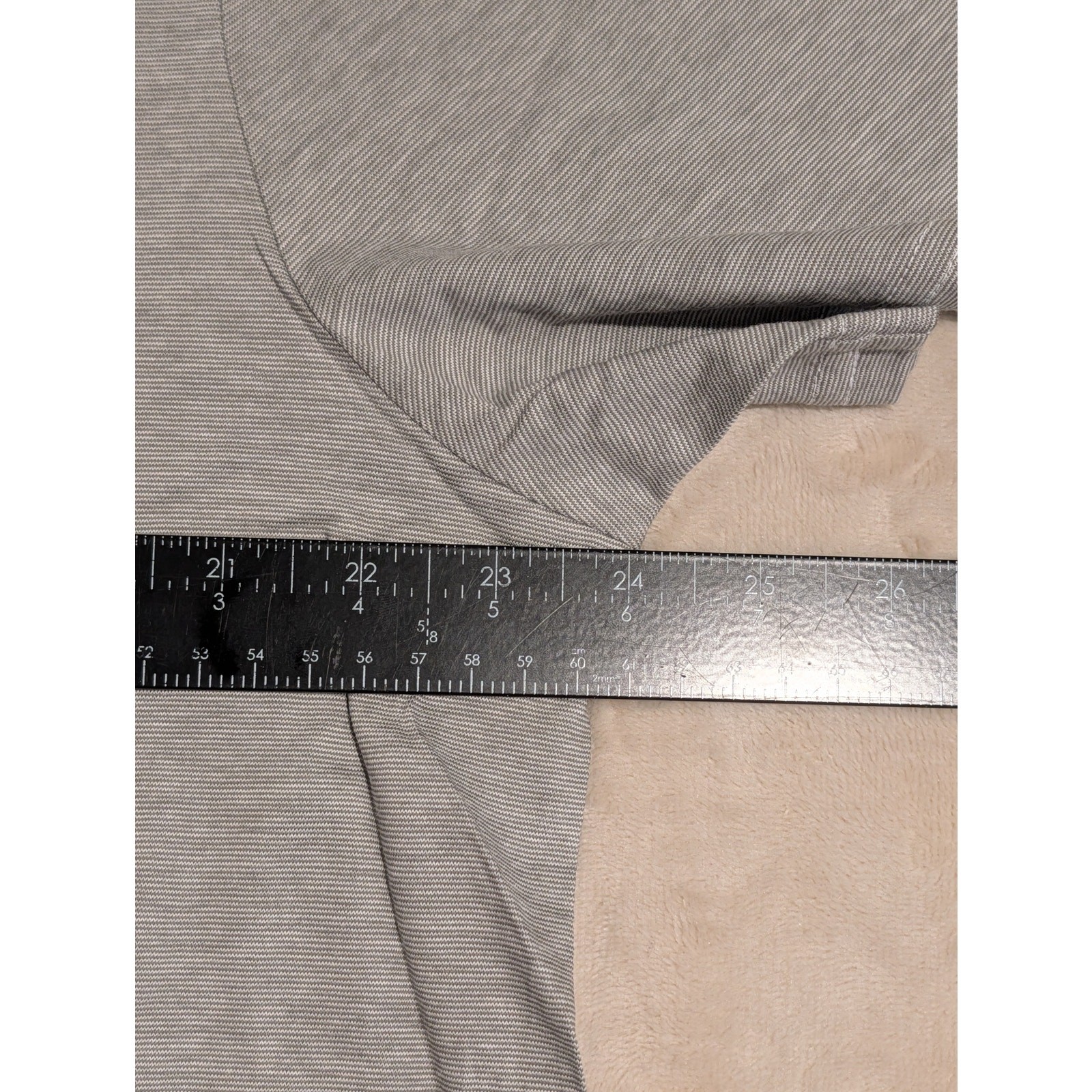 Criquet Men’s Players Polo Shirt Gray Heathered XL Organic Cotton Golf NWT