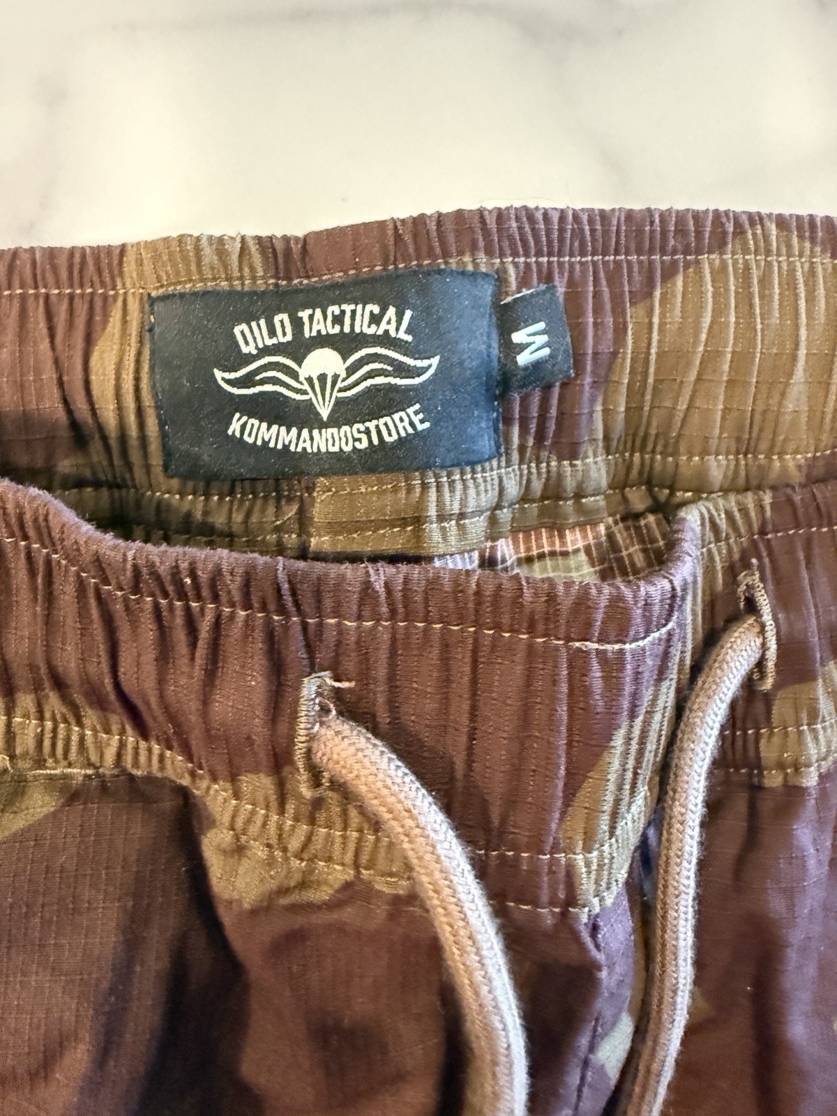 QILO X Kommando Store Ripstop Cargo Jogger In DT Splinter
