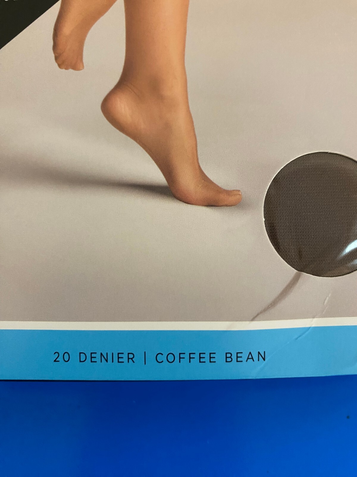 NEW SIZE LARGE SILK IMPRESSIONS SHEER SUPPORT 20D COFFEE BEAN HIGH WAISTED 4PK