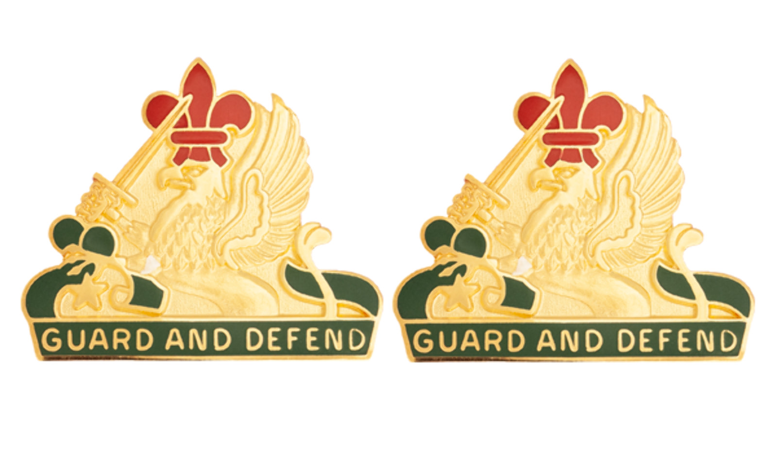 535th Military Police Battalion Unit Crest – Pair – GUARD AND DEFEND
