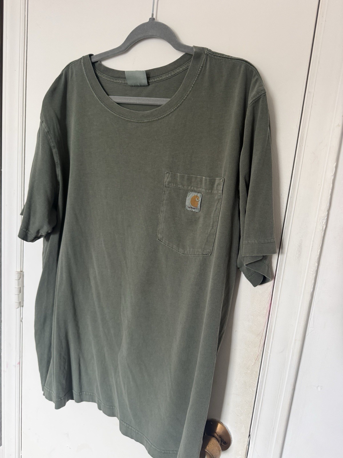 Carhartt Force Men’s XL Relax Fit Short Sleeve T-Shirt Green