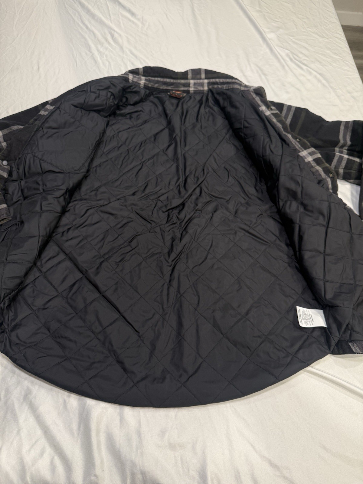 Nike 6.0 Insulated Flannel Jacket Men, Medium, Plaid, Lined