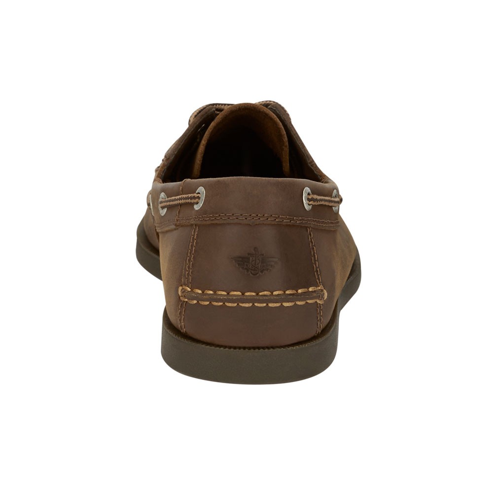 Dockers Mens Vargas Genuine Leather Casual Classic Rubber Sole Boat Shoe