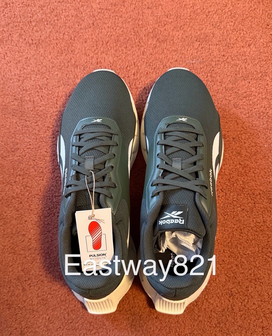 Reebok GRIT GREEN/CHALK Zig Dynamica STR Unisex Shoes M 11 / W 12.5 – NIB w Tags