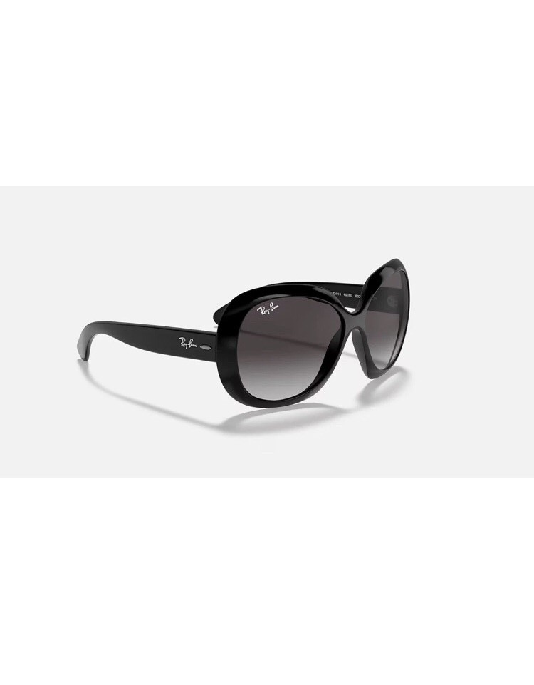 New Ray-Ban Jackie Ohh II Black / Grey Gradient 60 mm Sunglasses RB4098