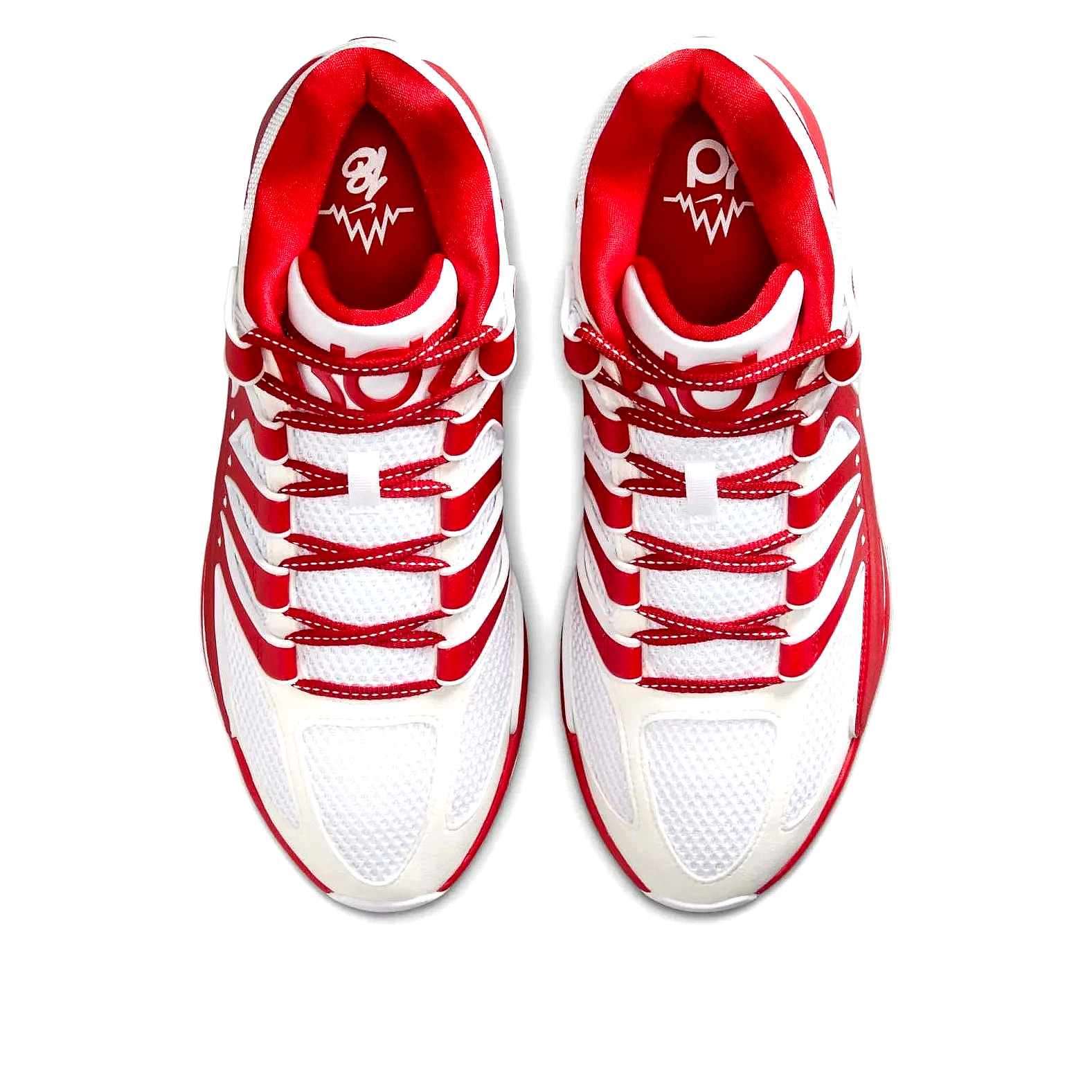 NEW IN BOX NIKE KD18 TEAM BANK WHITE & RED IM0634-104 MENS SIZE 10 M BASKETBALL