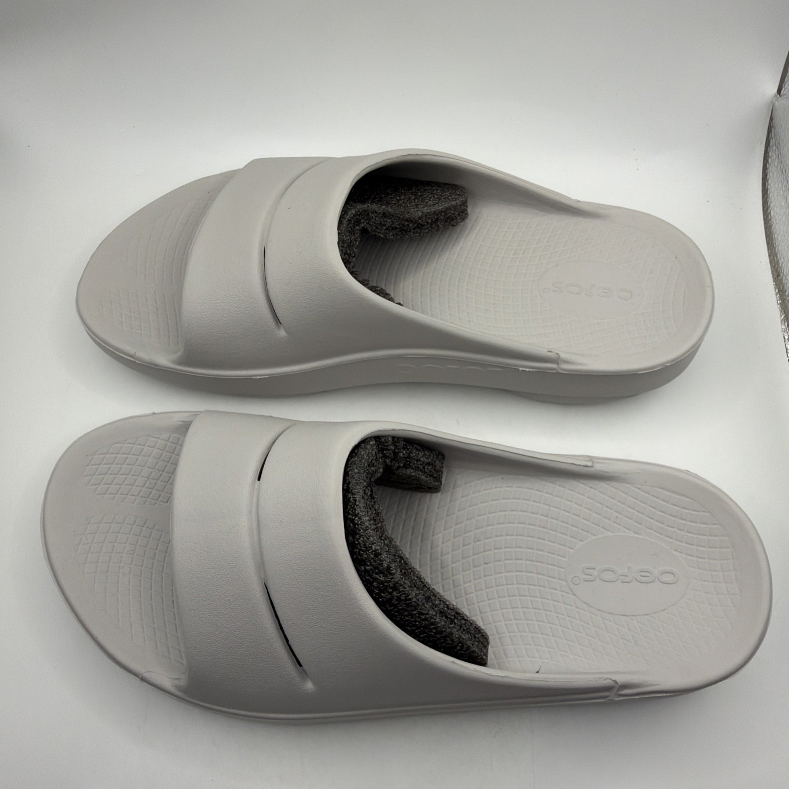 OOFOS OOAHH Nomad Moonstone Sandals EU 41 M8 W10 Recovery Comfort Shoes Unisex