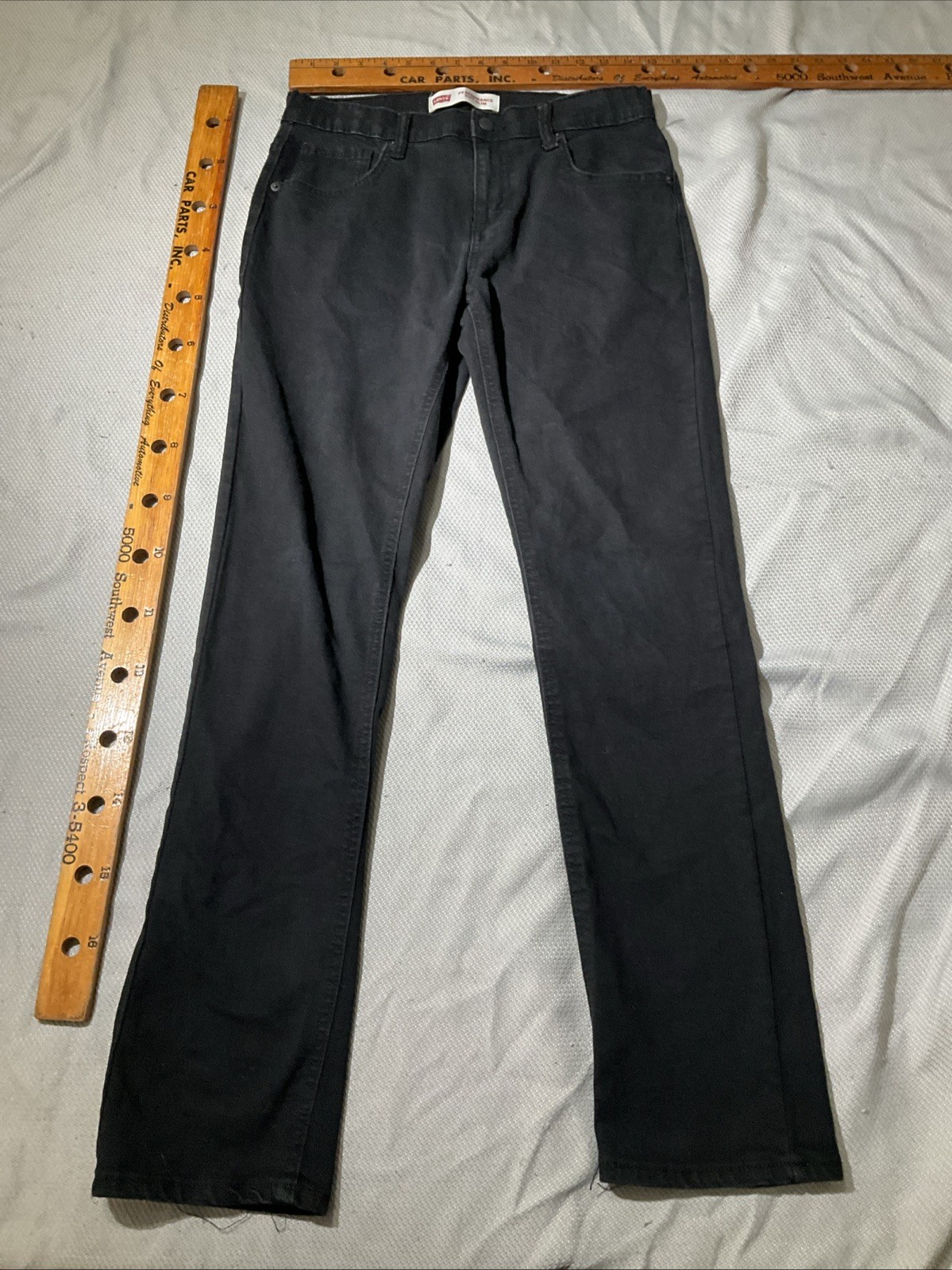 Levis Jeans Youth Boys Sz 18 29×31 Black 511 Slim Denim Casual Pants