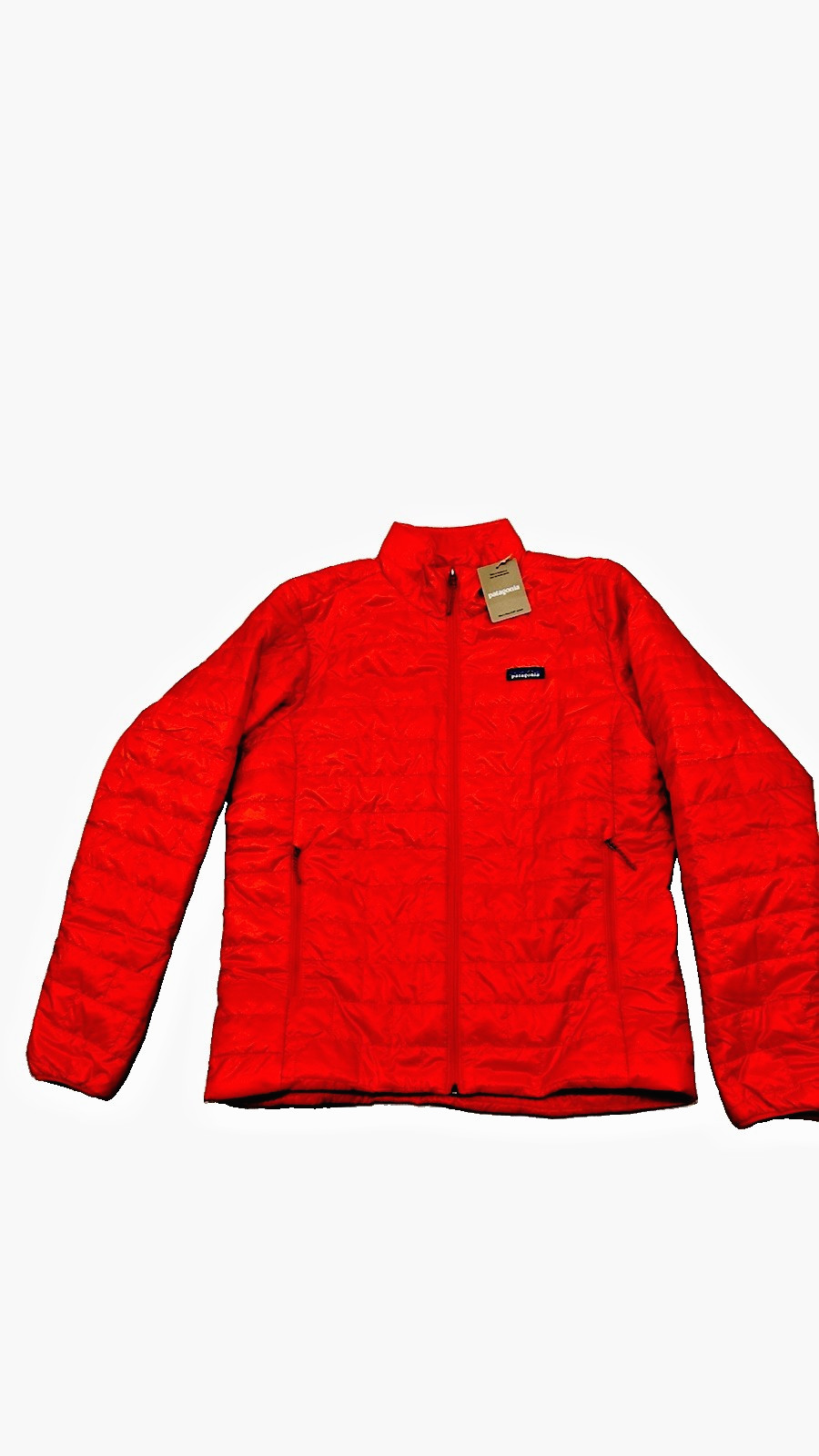Patagonia Men’s Nano Puff Jacket Style # 84213 In Sizzle Red Size L NWT $229