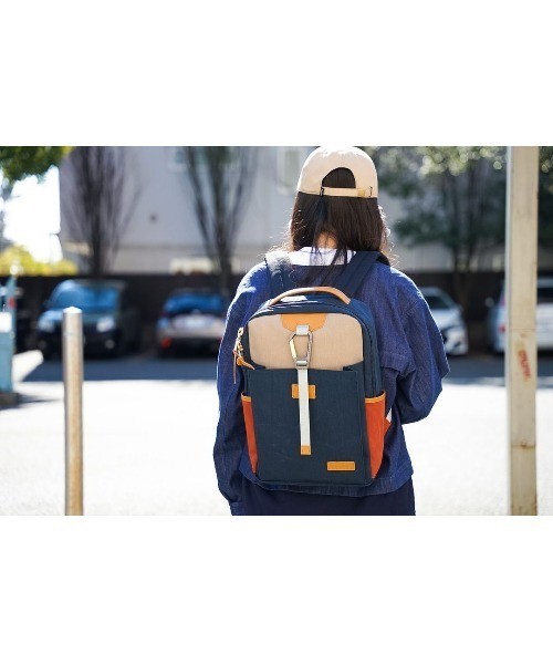 Master-Piece Masterpiece MSPC LINK Backpack Orange 02340-v2