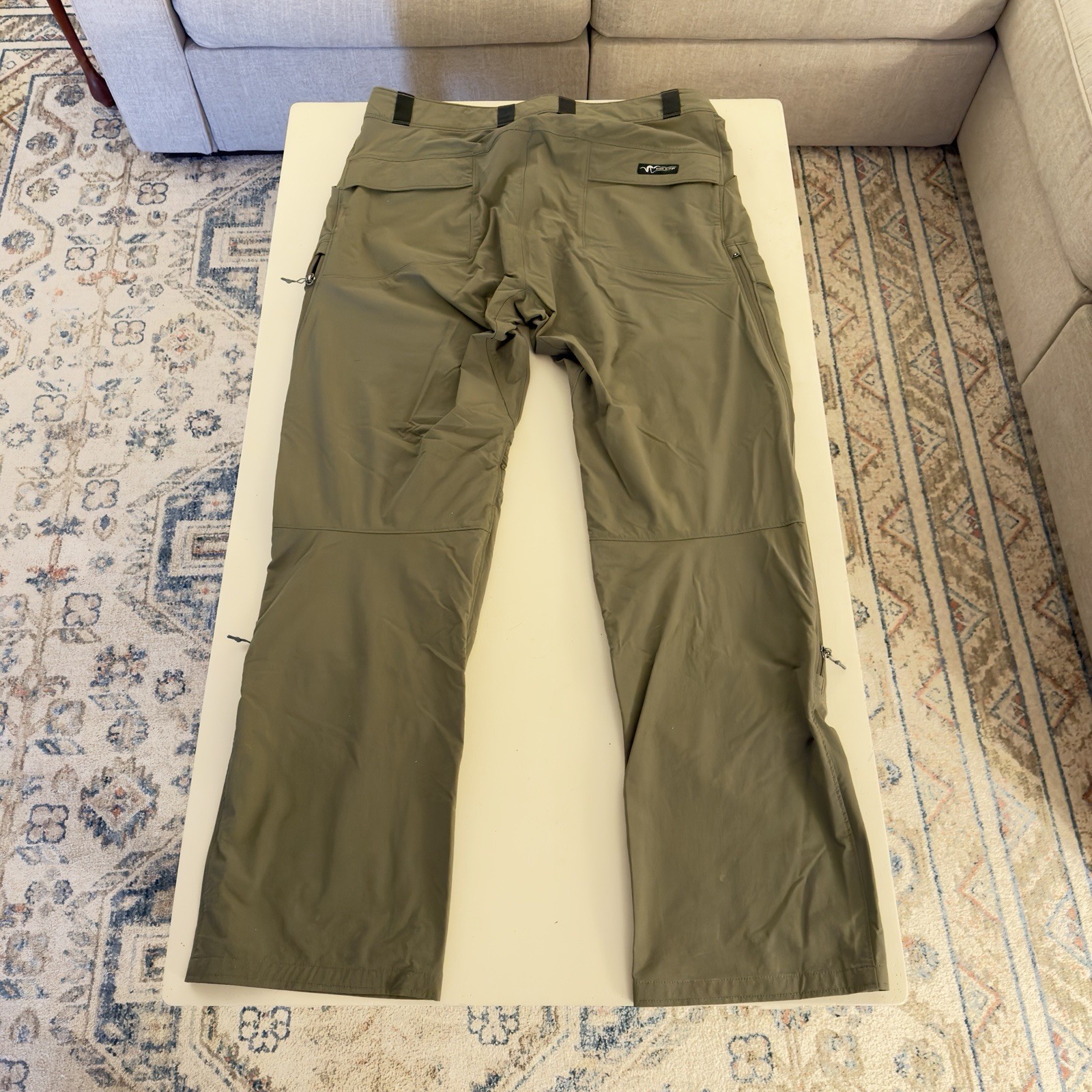 STONE GLACIER De Havilland LITE Pant Men’s XXL Green Belted Hiking 30007