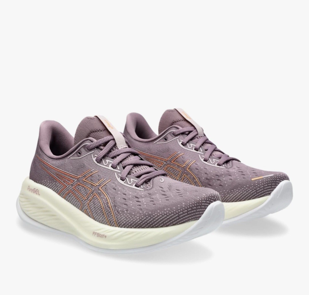 ASICS GEL CUMULUS 26 SZ 9.5 Women’s Dusty Mauve/Faded Orange Replacement box