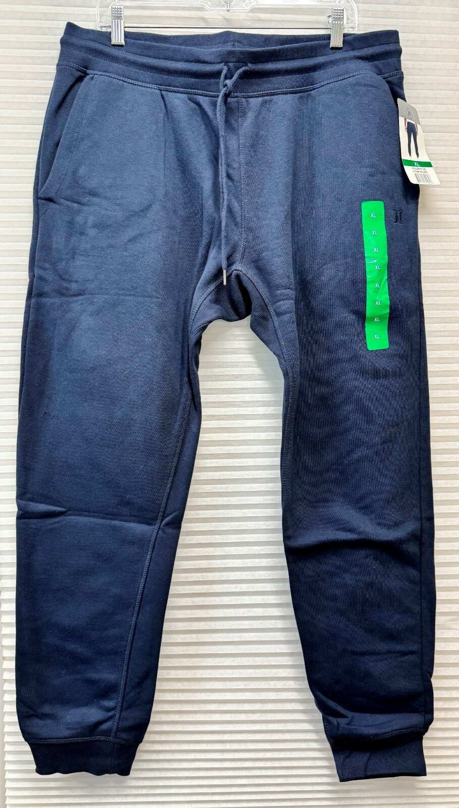 HURLEY Mens Tapered Cuff Joggers | 3 Pockets | Lightweight | NWT