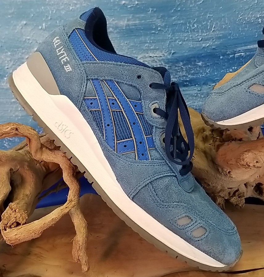 Asics Gel Lyte 3 III Size 9 OG Puddle Pack Mid Blue F130515 TX