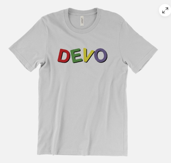 Devo T Shirt – whip it MTV Post Punk rock music band new wave 80’s group dance