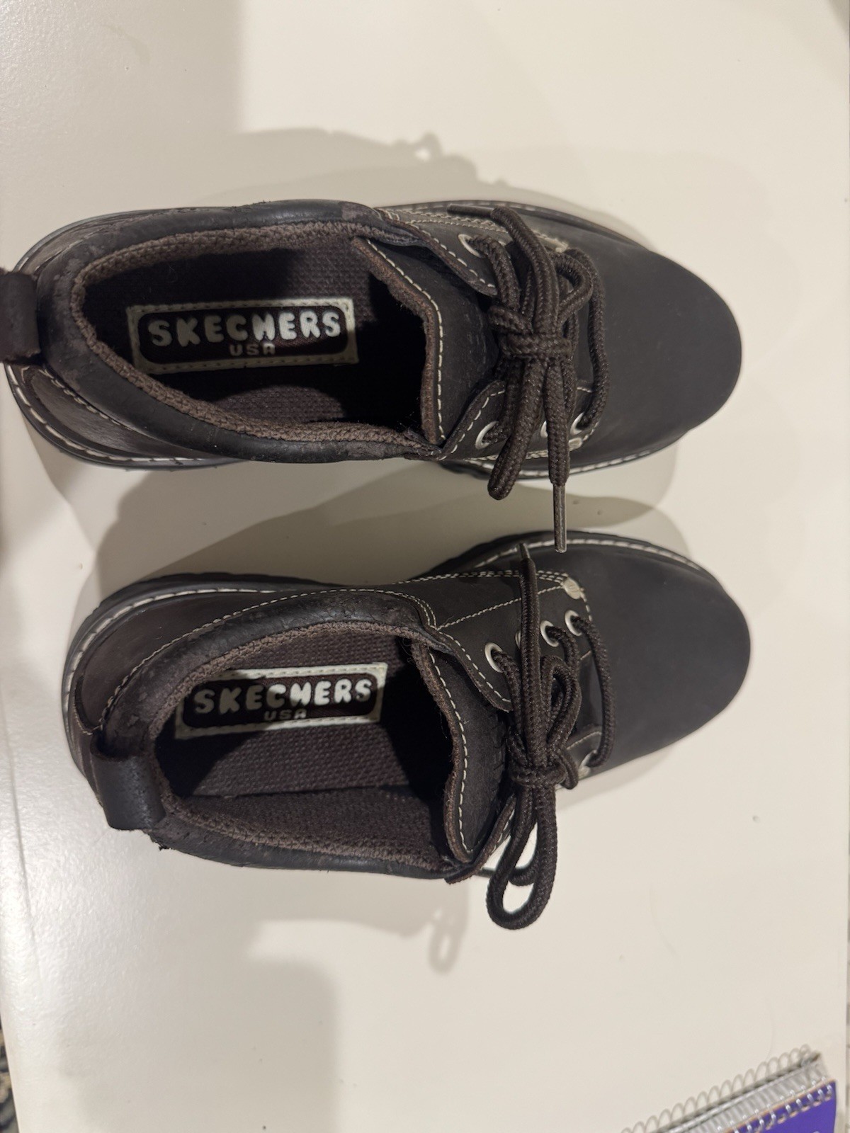 SKECHERS Women’s Chocolate Chunky Oxford Jammers 90s Y2K shoe vintage