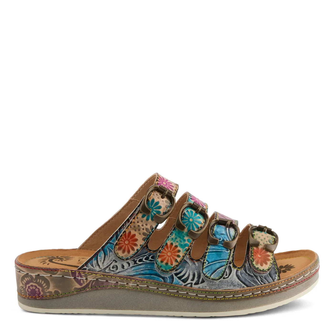 L’ARTISTE BELLINI SANDALS Grey Multi EU 36 / 37 / 38 / 39 / 40 / 41
