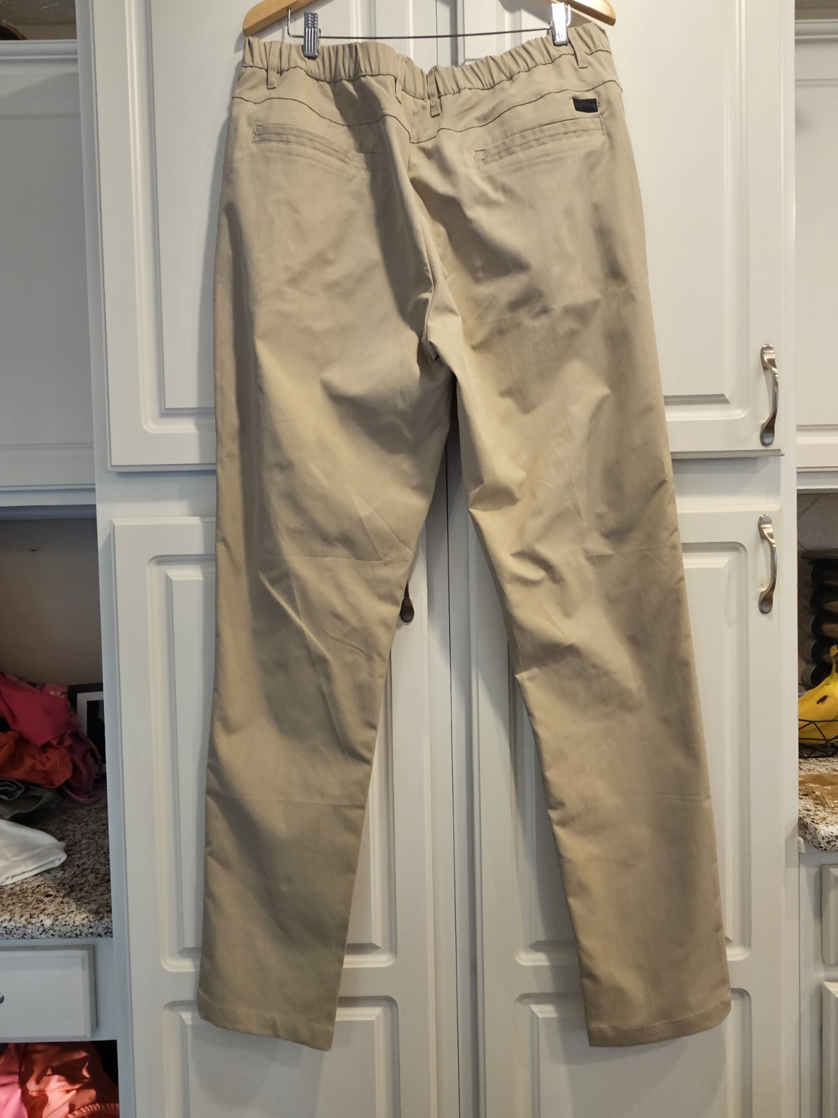 The Tall Mob Place Performance Golf Pant Men’s 36×36 Khaki Stretch Travel Casual