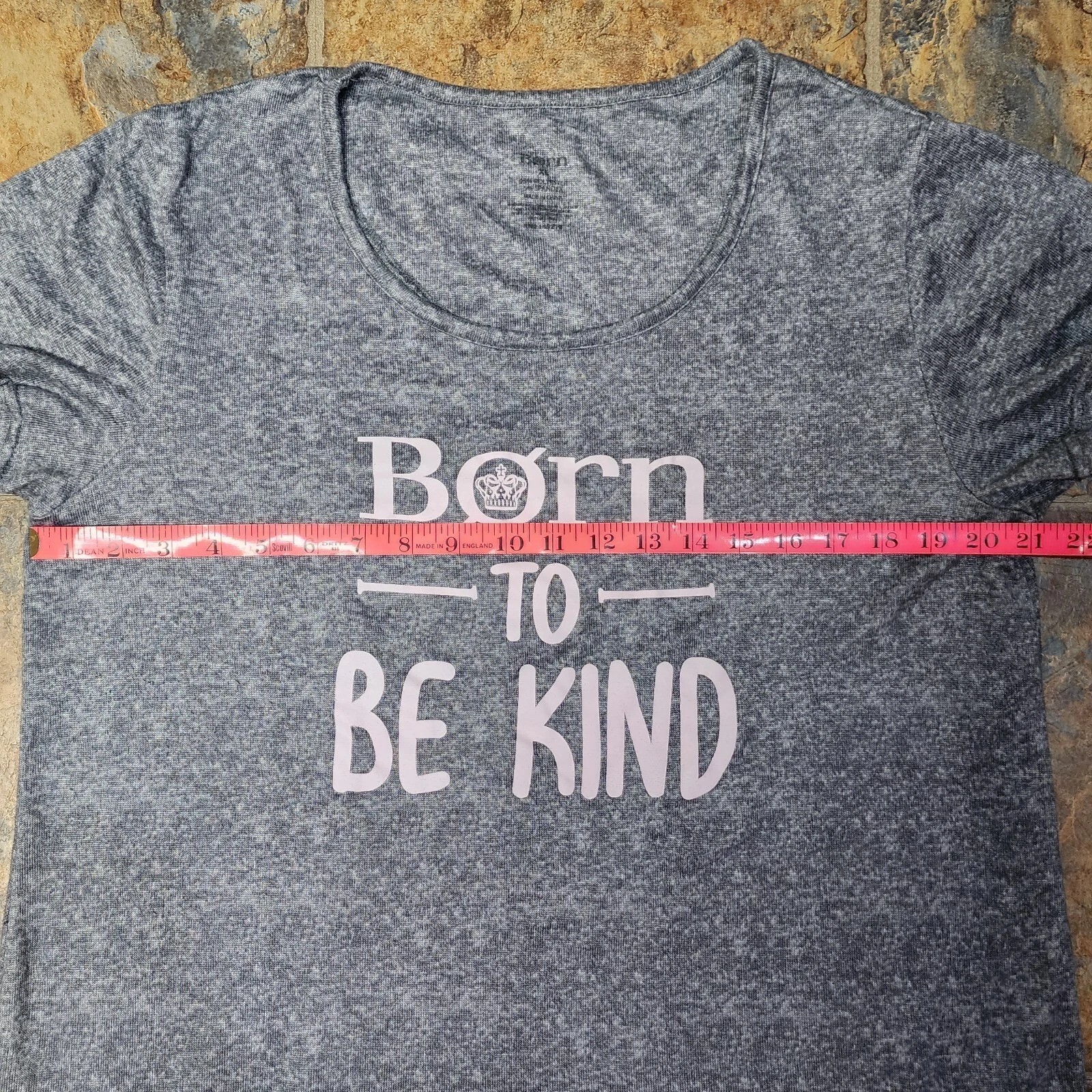 Born Womens Night Shirt Super Soft Cozy Knit Material “Born To Be Kind ” Sz XL