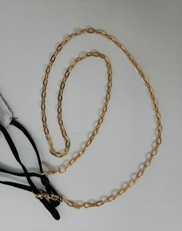 Face Mask Chain Holder Easy ON/OFF Claws Lightweight Chain Free Ship & Returns