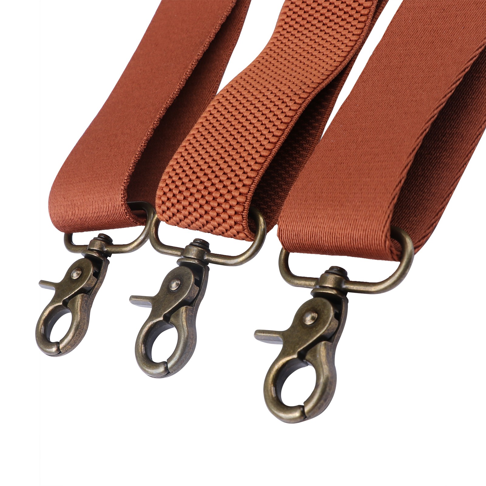 TOURBON Retro Men’s Suspenders Y Back Y-Shaped Hooks Pants Braces Bestman Gift