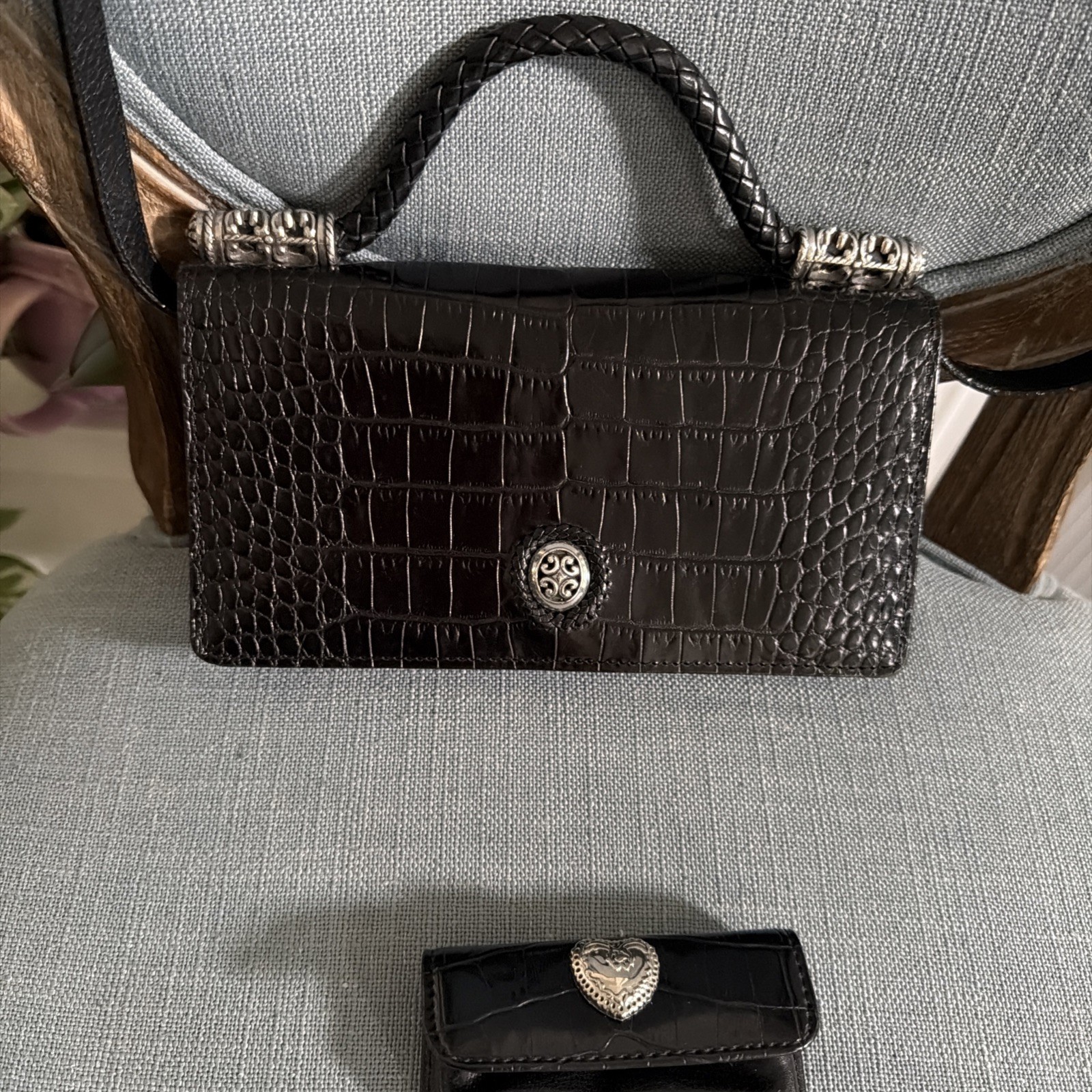 Brighton Leather Crossbody Bag