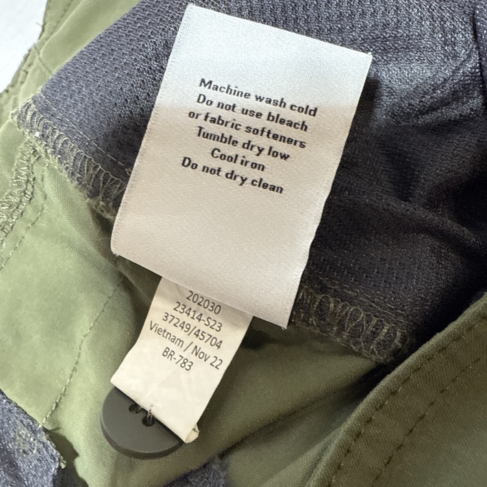 REI Co-op Convertible Olive Hiking Pants Zip Off Men’s 40 X 30