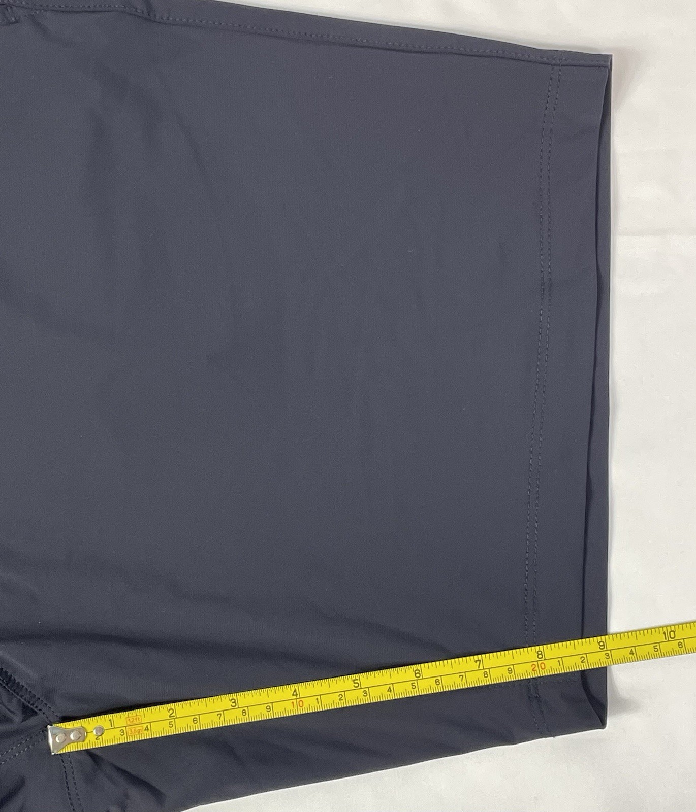 Infinity Men’s 36 LINEARFLEX NAVY PERFORMANCE Stretch Short **fit 37×8.5** NWT
