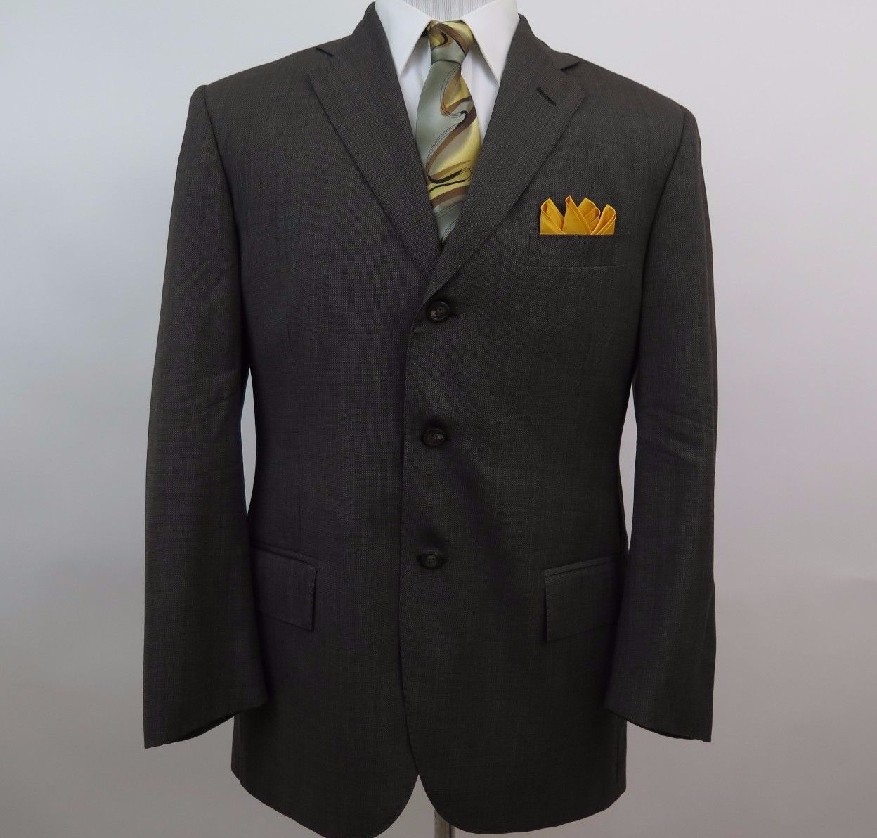 Polo Ralph Lauren Corneliani Mens Wool Italian Blazer Jacket Sport Coat 40 S EUC