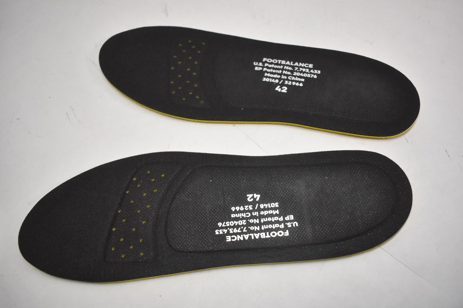 Footbalance Dynamic Core Custom Insoles 100% Impact SC546 Size 42