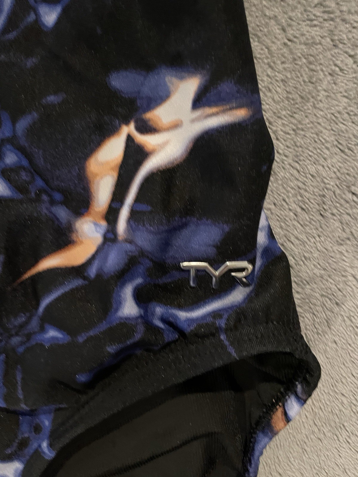 TYR Durafast Elite Diamondfit Neuron One Piece Swimsuit Women’s US Size 14