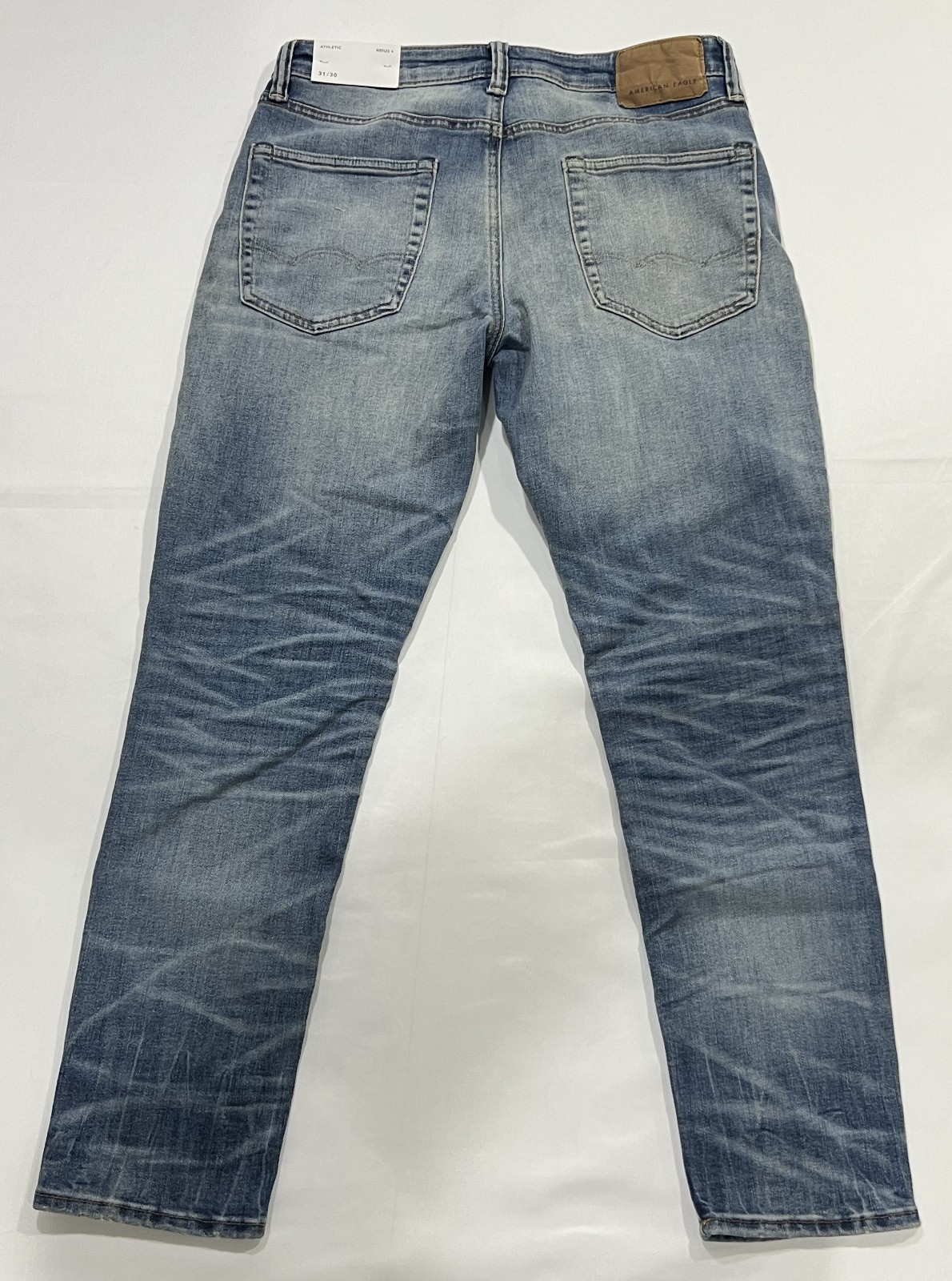 American Eagle Airflex + Jeans Mens 31X30 Blue NWT Straight Athletic