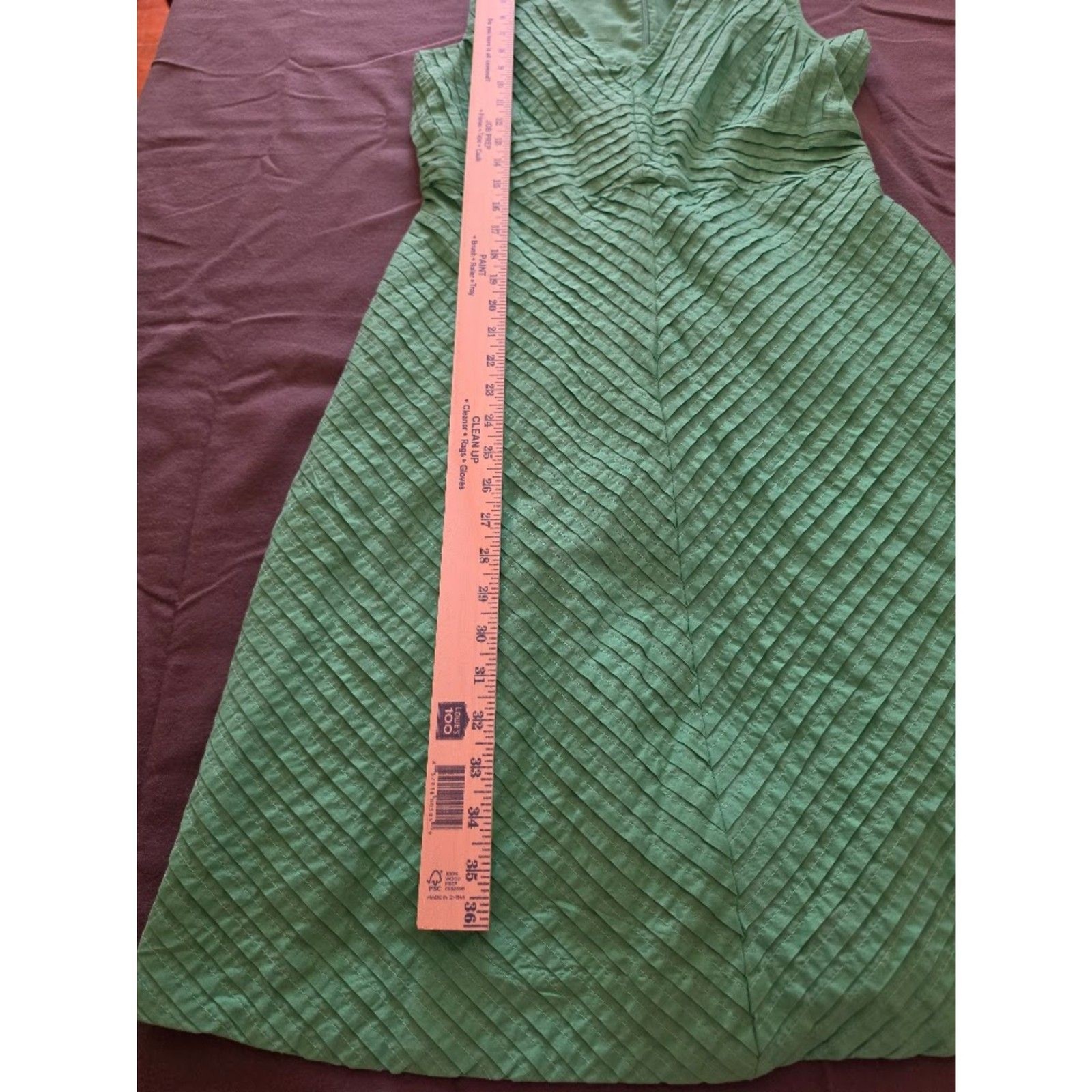 J.Crew Factory chevron pleated size 6 dress