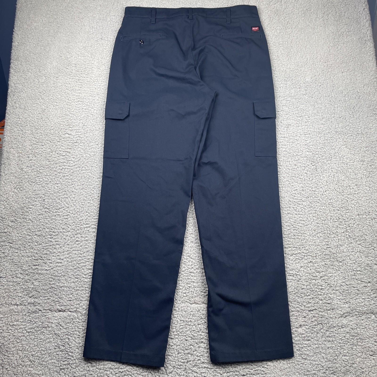 Red Kap Work Pants Men’s 36-34 Blue PT88NVO Carpenter Cargo Trade Work Polyblend