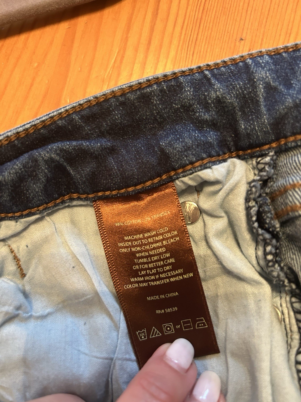 Kut From The Kloth Jeans Women Size 14 Blue Katy Boyfriend Flap Pockets