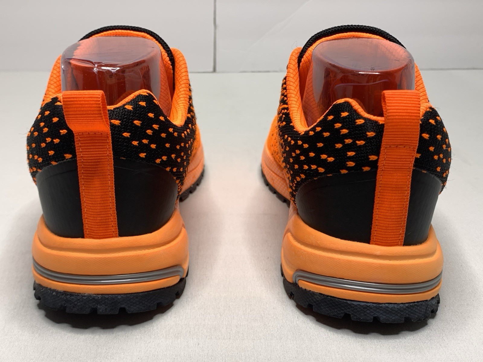 UBFEN Size EU36/US4 Orange Lightweight Breathable Athletic Sneakers P130