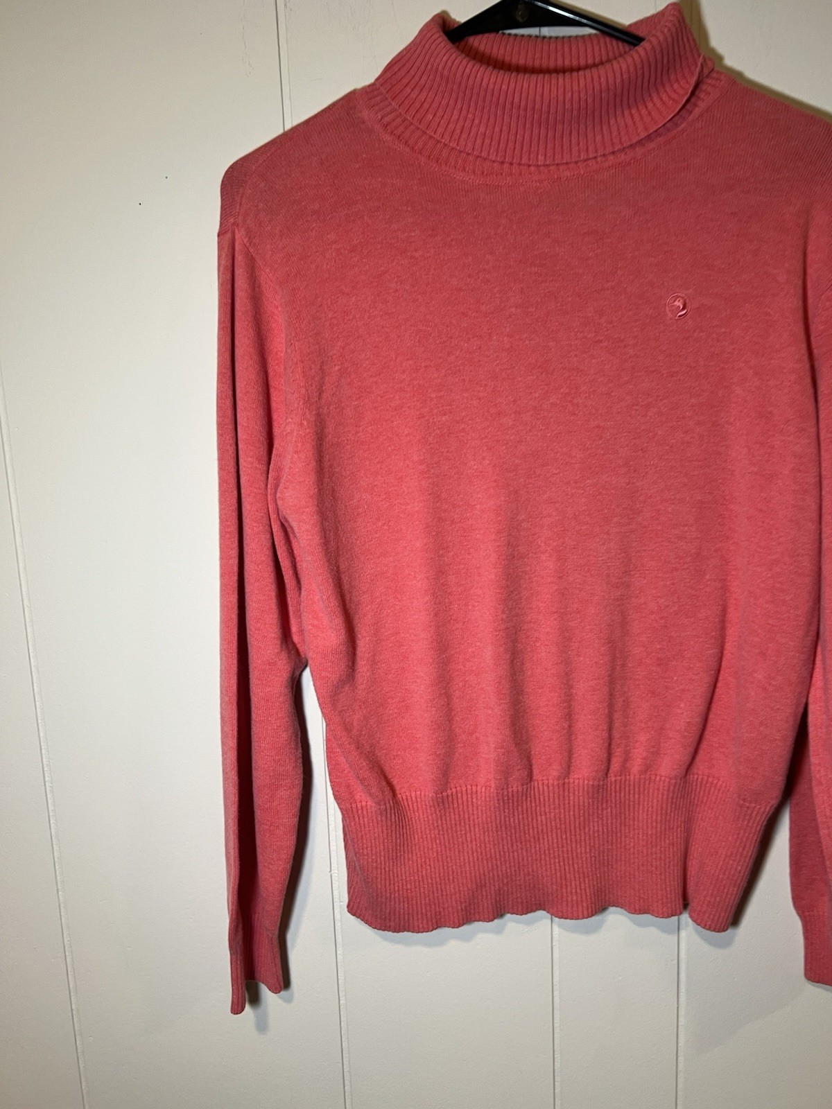 Duck Head Pink Sweater VTG size Large 100% Cotton Womens