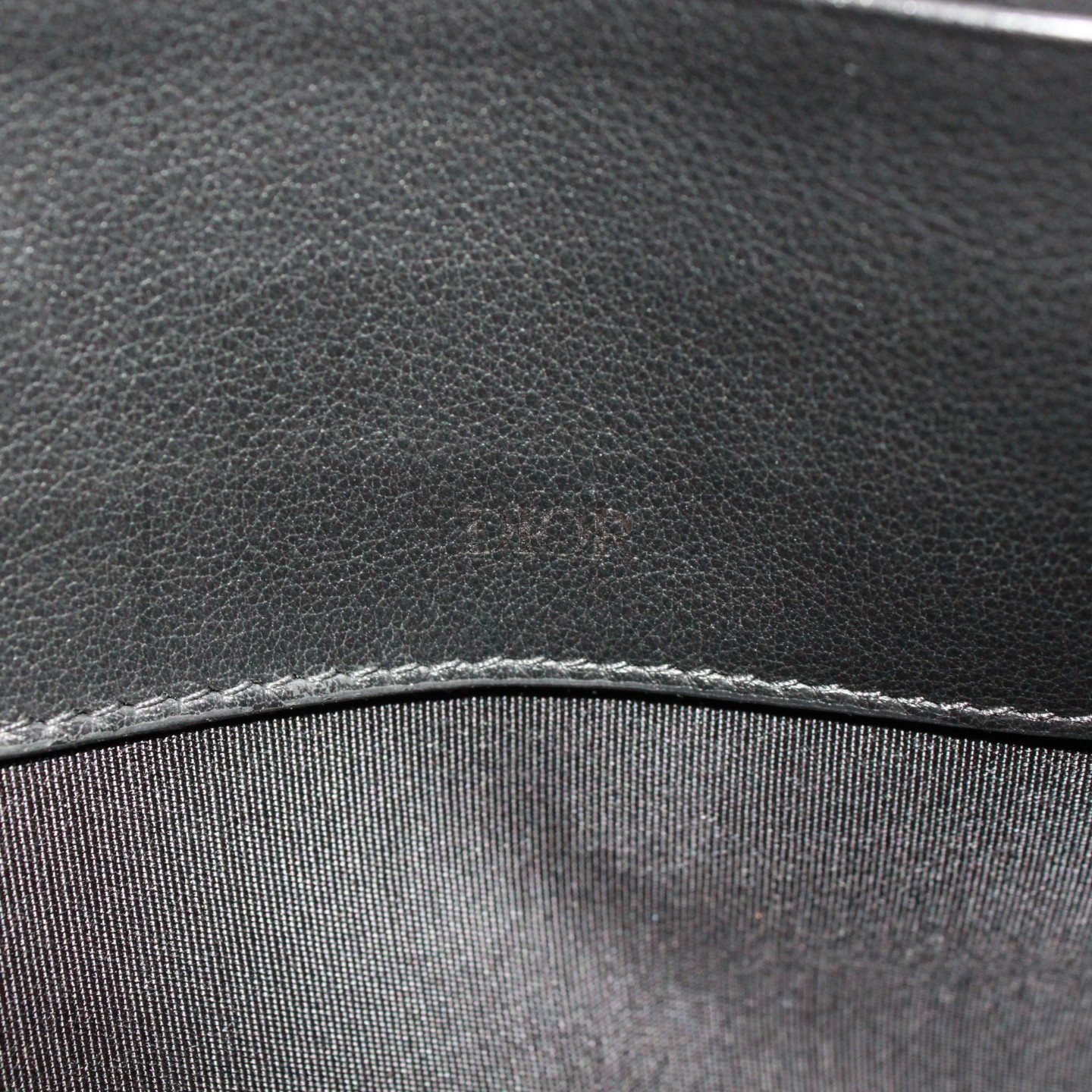 Dior 2OBCA251YSE oblique pouch Clutch bag leather mens