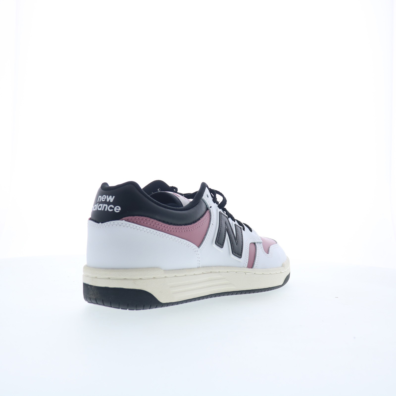 New Balance 480 BB480LTE Mens White Leather Lifestyle Sneakers Shoes