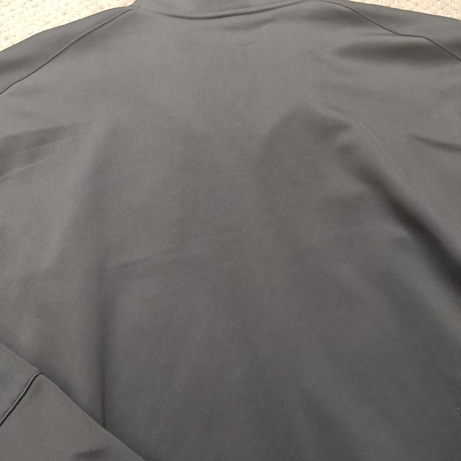 Nike Golf Tour Performance Dri-FIT Whistling Straits 1/4 Zip Black Gray XL