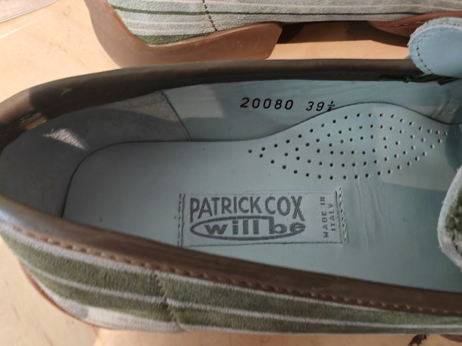 Rare Patrick Cox Men’s Shoes Loafers EU39.5/US6.5/UK5.5 Made in Italy Collector
