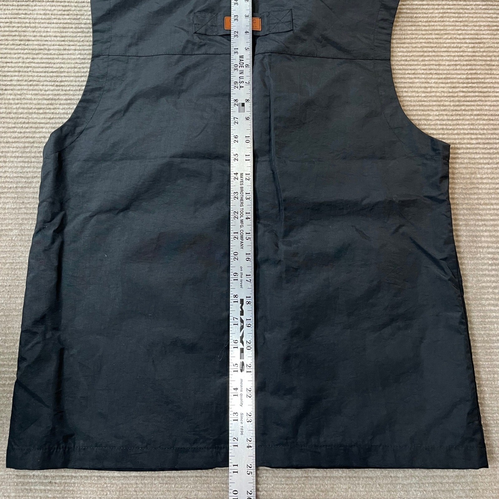 Classic 1902 Mens Tactical Utility Vest Black Mesh Lined Full Zip Size L NWOT