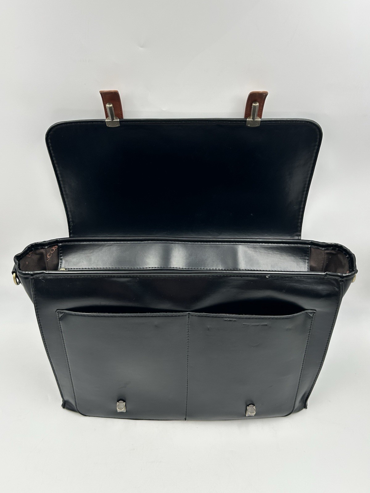 Ecosusi Bow Briefcase Vegan Leather Laptop Bag Satchel Fit 15.6″ Case Purse