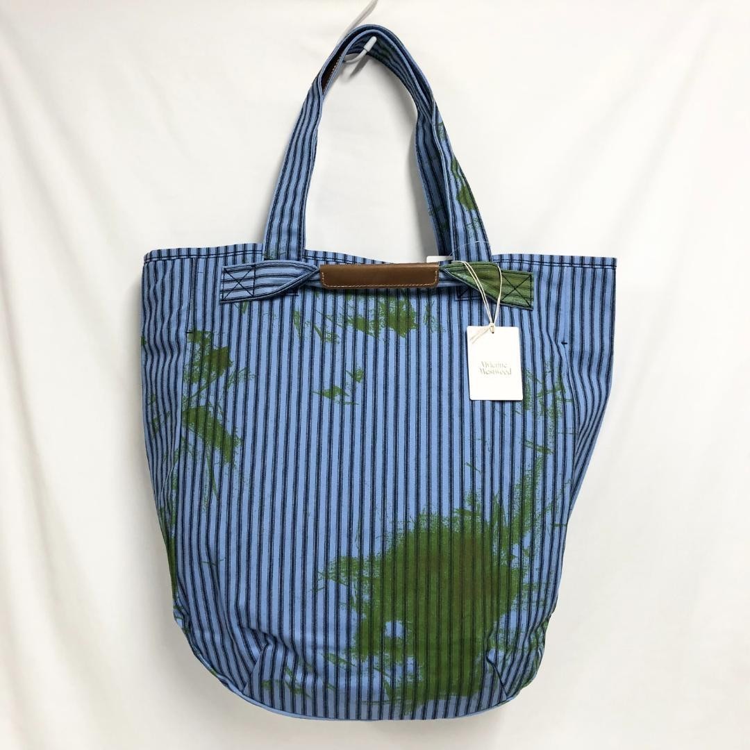 Brand new, unused Vivienne Westwood tote bag, size M, blue 38cm×45cm