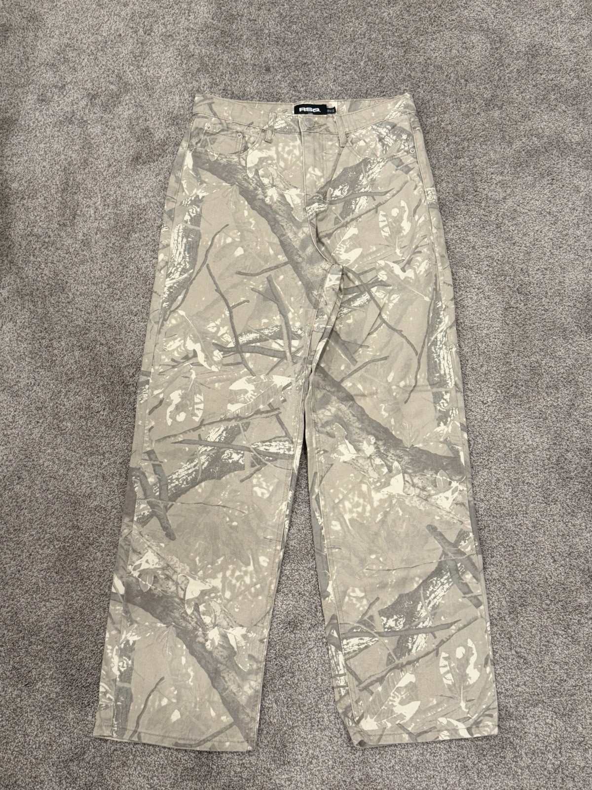 RSQ Baggy Camo Jeans Men’s Size 29×32