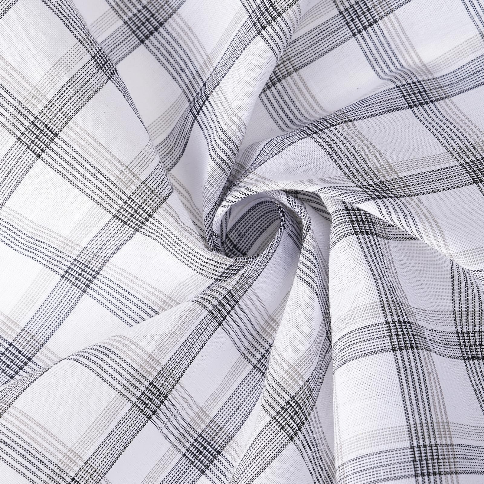 Handkerchief Mens Cotton 7PCS Handkerchiefs for Men 100% Soft Cotton Plaid Ha…