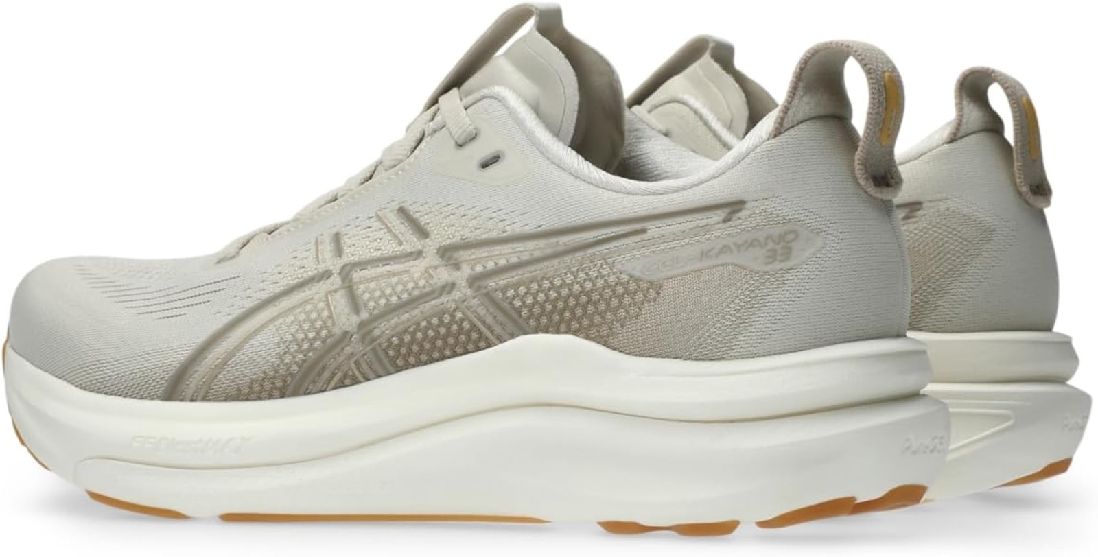 ASICS Women’s Gel-Kayano 33 Running Shoes – Oatmeal/Cream – 11